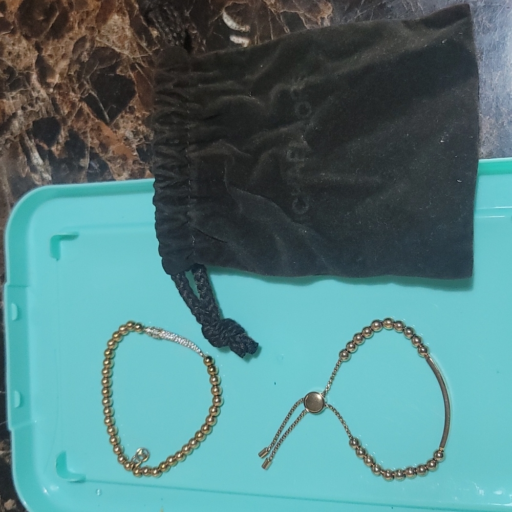 Bundle of 2 rosegold micheal kors bracelets